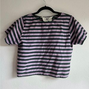 Ace & Jig Anchor Tee in Thrill. Worn 2X.